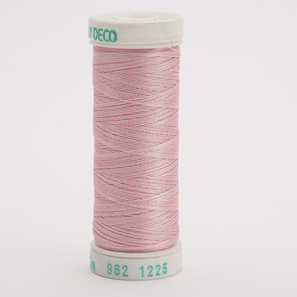 SULKY POLY DECO 40, 225m/250yd Snap Spools -  Colour 1225 Pastel Pink