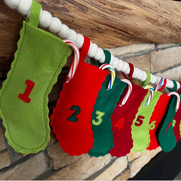 Adventskalender Stockings