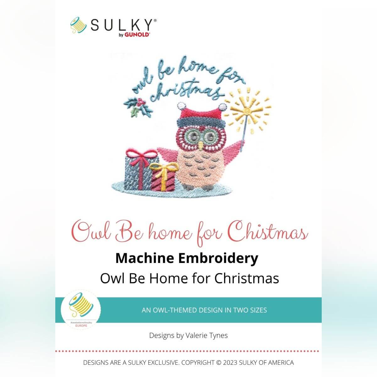 Stickdesign Owl Be Home for Christmas - Owl Be Home (Download)