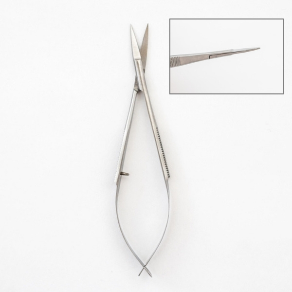 Squeeze scissors straight 12,5cm