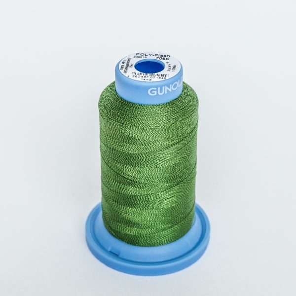 SULKY POLY FLASH 40, 1000m/1094yds Maxi Spools - Colour 7056 Pine Green