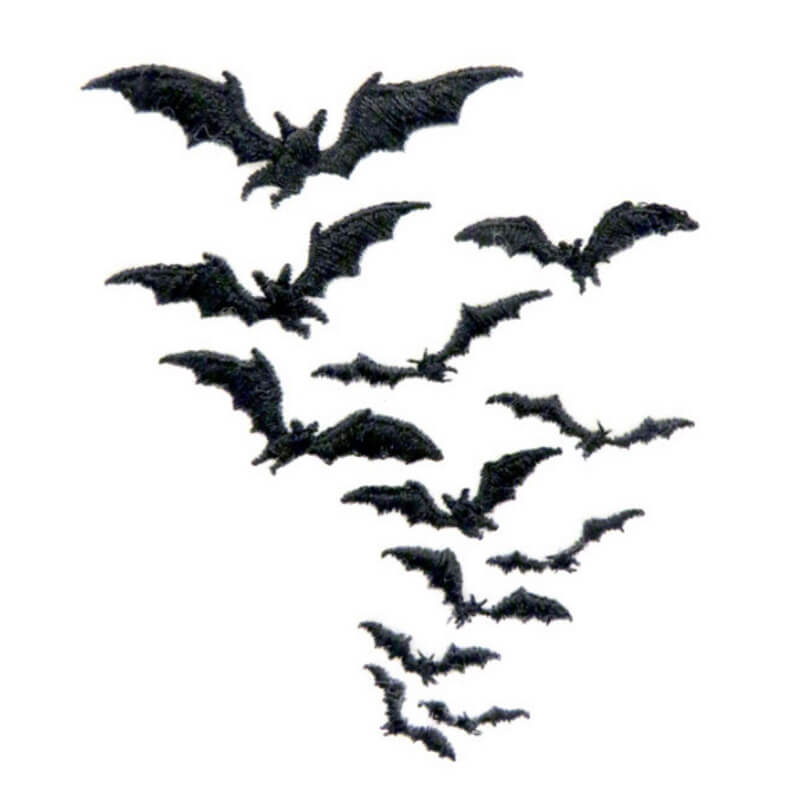 Stickdesign Halloween: Bats (Download)
