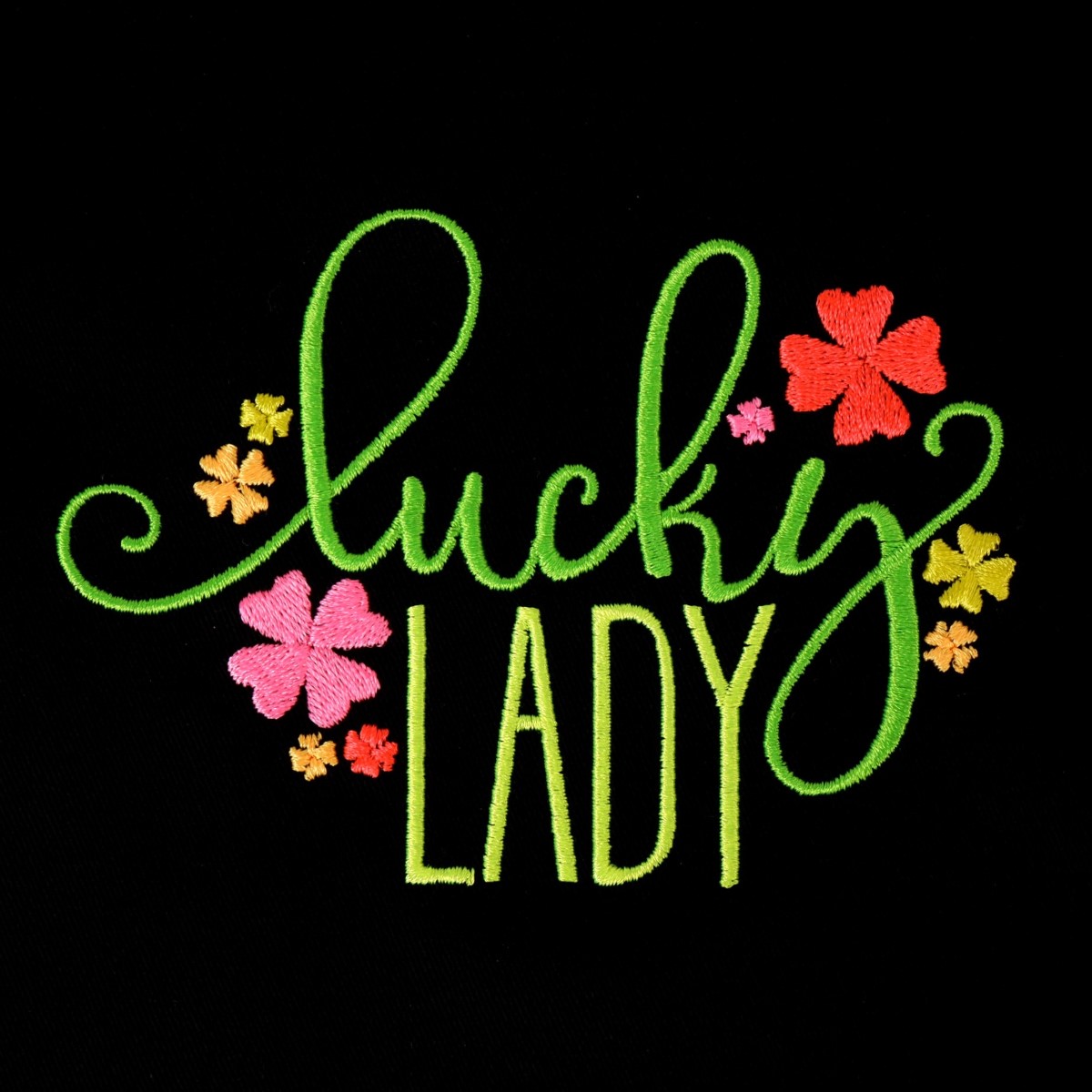 Stickdesign Feeling Lucky: Lucky Lady (Download)