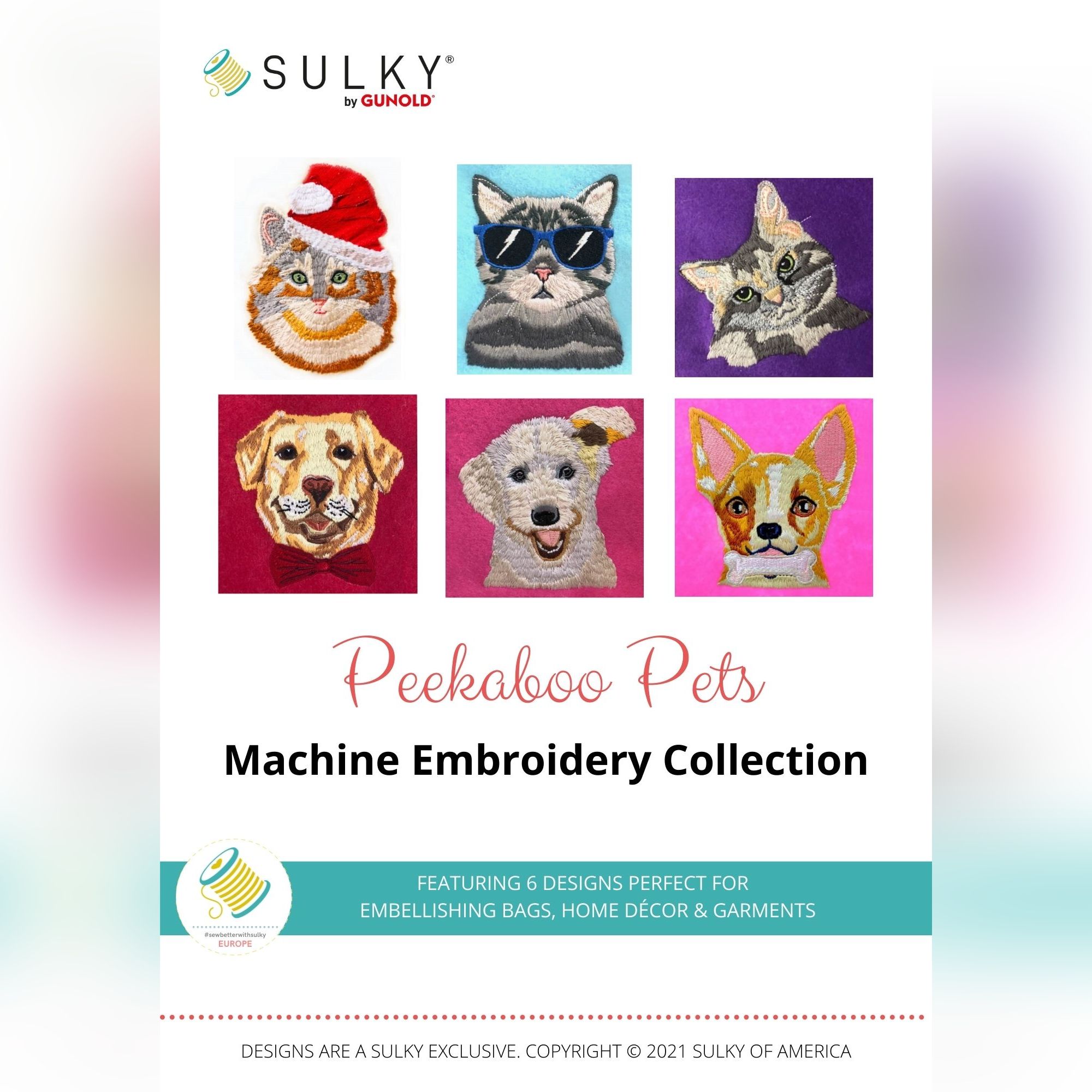 Stickdesign Peekaboo Pets Collection (Download)