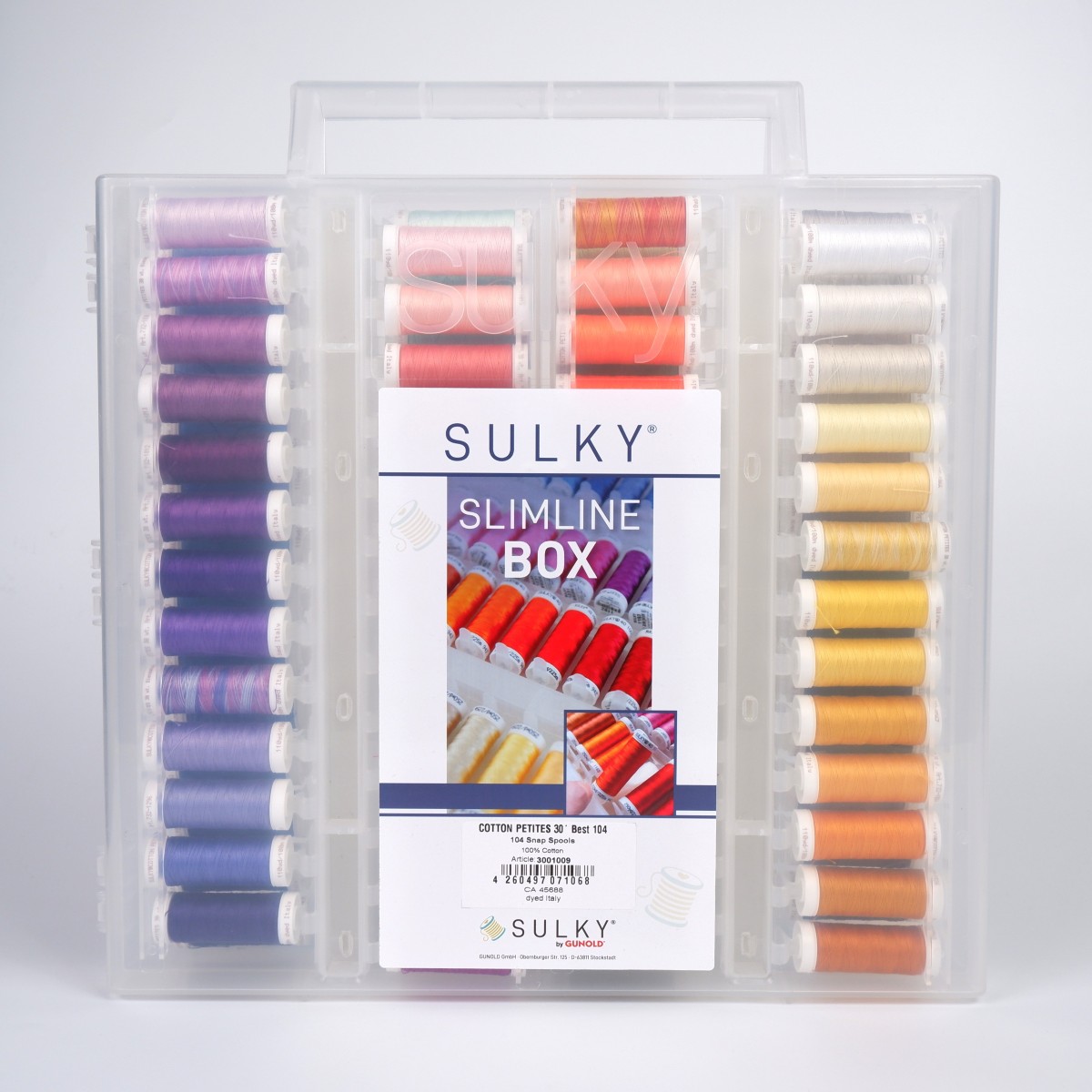 SULKY ORIGINAL SLIMLINE BOX - COTTON
Petites´ 30 BEST 104