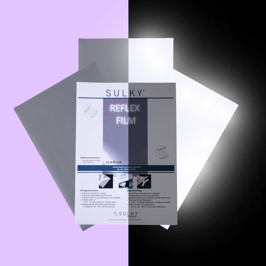 SULKY REFLEX FILM, 3 sheets á 30cm x 20cm