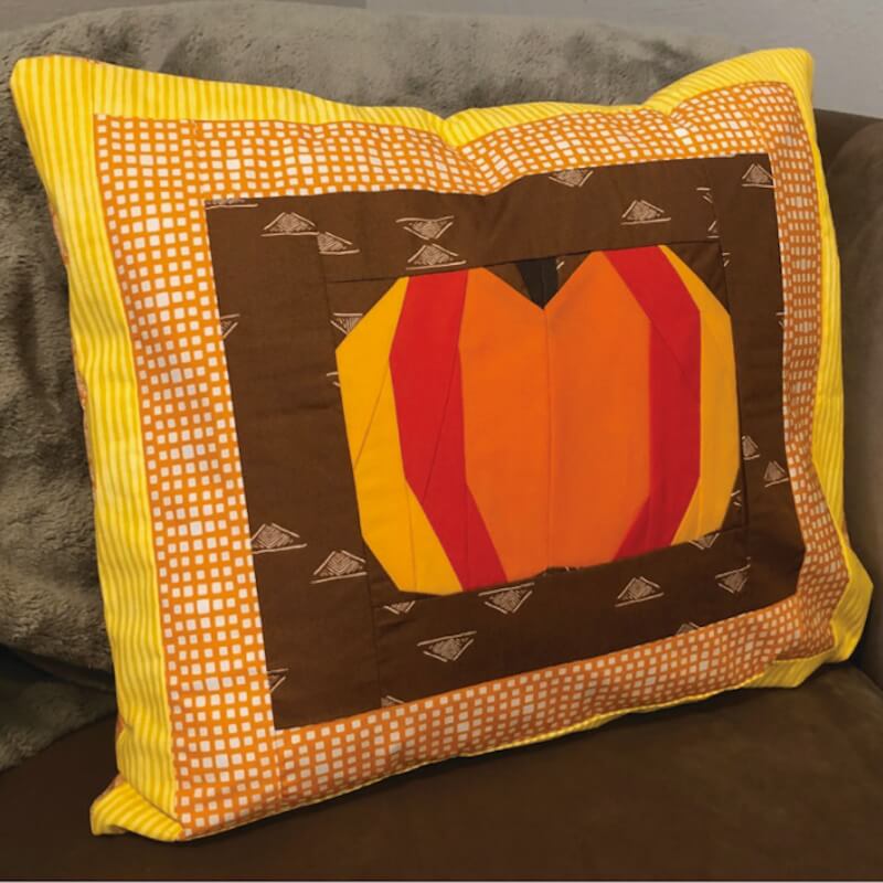 FPP Pumpkin Pillow - Nähen nach Zahlen