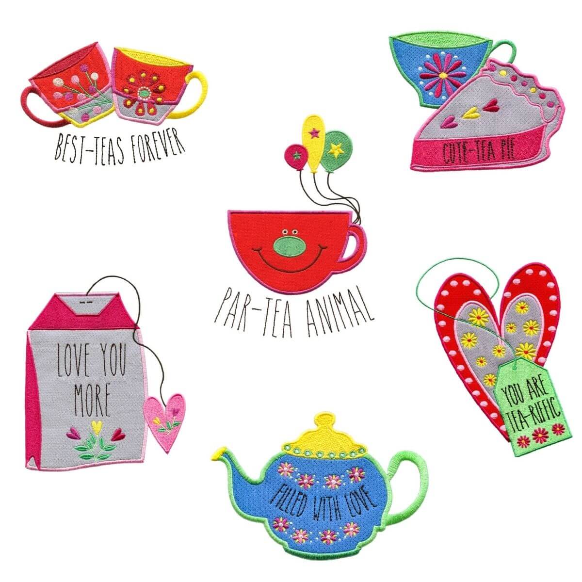 Stickdesign Cup of Tea Collection (Download)