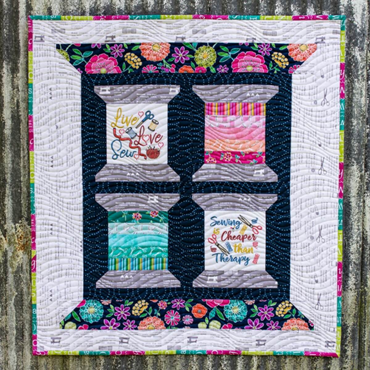 Love to Sew Mini Quilt