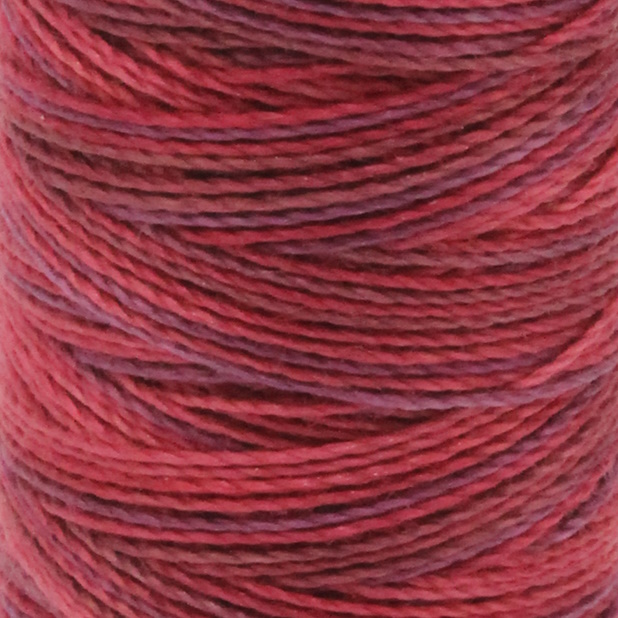 SULKY COTTON PETITES 12, 46m/50yds Snap Spools -  Colour 4042 Redwork multicolour