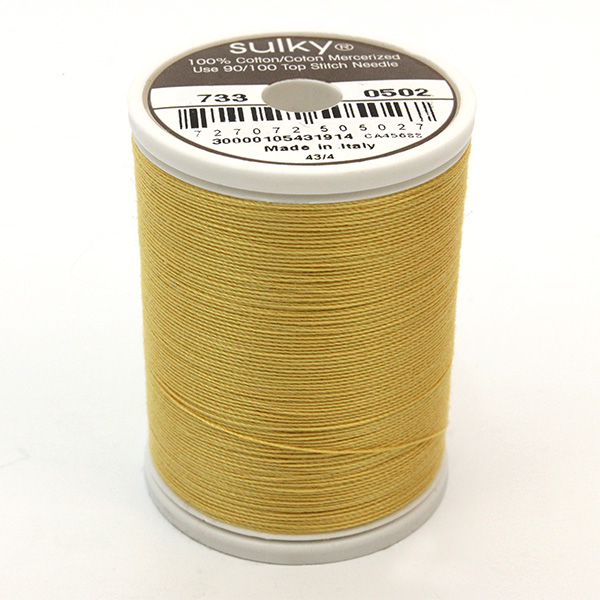 SULKY COTTON 30, 450m King Spulen -  Farbe 0502 Cornsilk