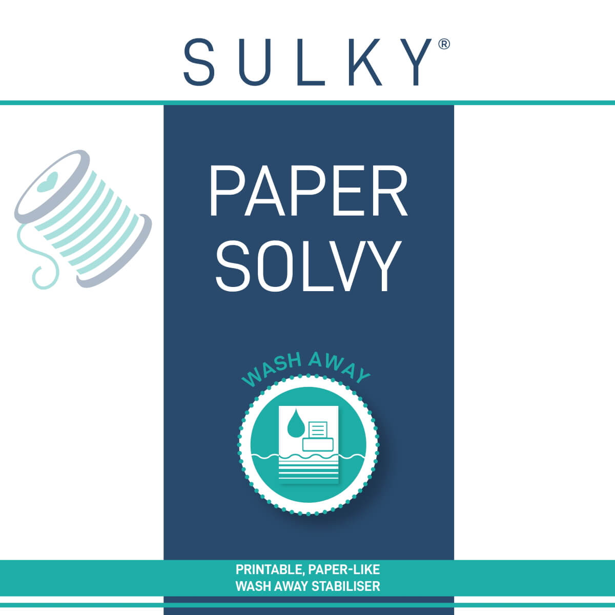 SULKY PAPER SOLVY, 12 sheets á 21,6cm x 28cm